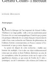 Art imprimé de Gérard Collin-Thiébaut (L')