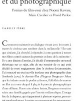 Figures du deuil et du photographique